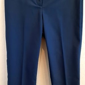 * CHICOS Navy slimming ankle pants *